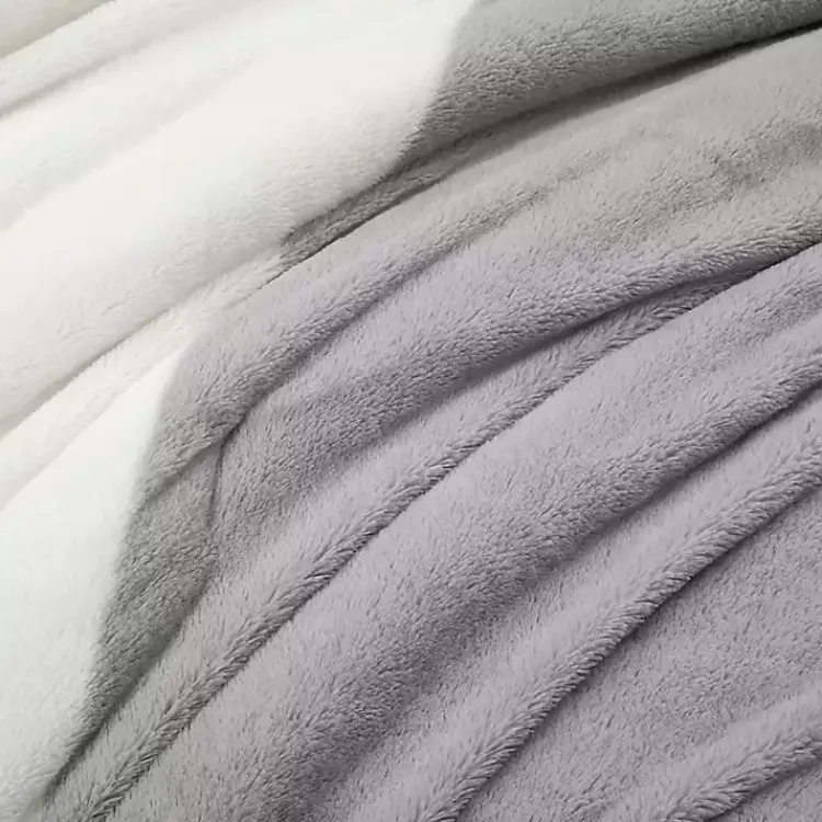 Kirklands Home Color Block 3-pc. King Comforter Set Gray Discount