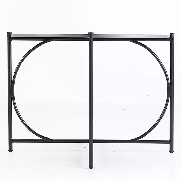 Kirklands Home Gray Concrete Top Outdoor Bistro Table Clearance