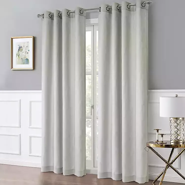 Kirklands Home Corsica Curtain Panel, 63 in. Gray