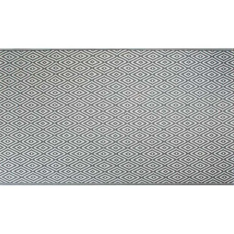 Kirklands Home Diamond Outdoor/Indoor Area Rug, 4x6 Gray Discount