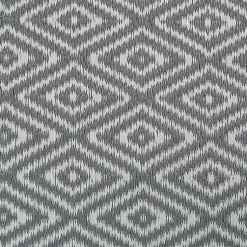 Kirklands Home Diamond Outdoor/Indoor Area Rug, 4x6 Gray Discount