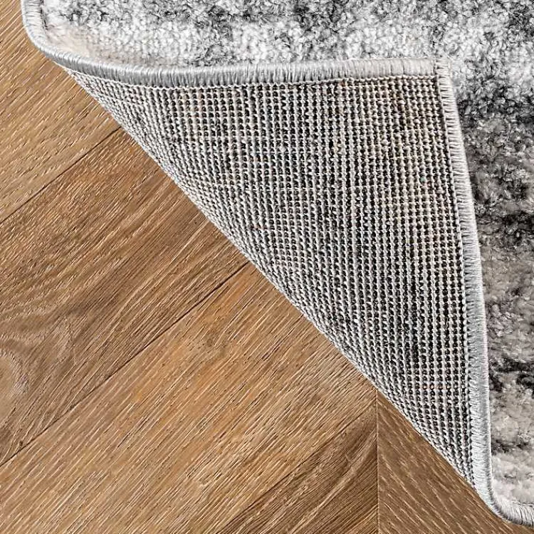Kirklands Home Gray Distressed Power Loomed Area Rug, 10x14 Outlet