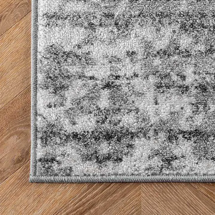 Kirklands Home Gray Distressed Power Loomed Area Rug, 12x15 Hot