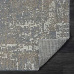 Kirklands Home Distressed Washable Area Rug, 5x7 Gray Online