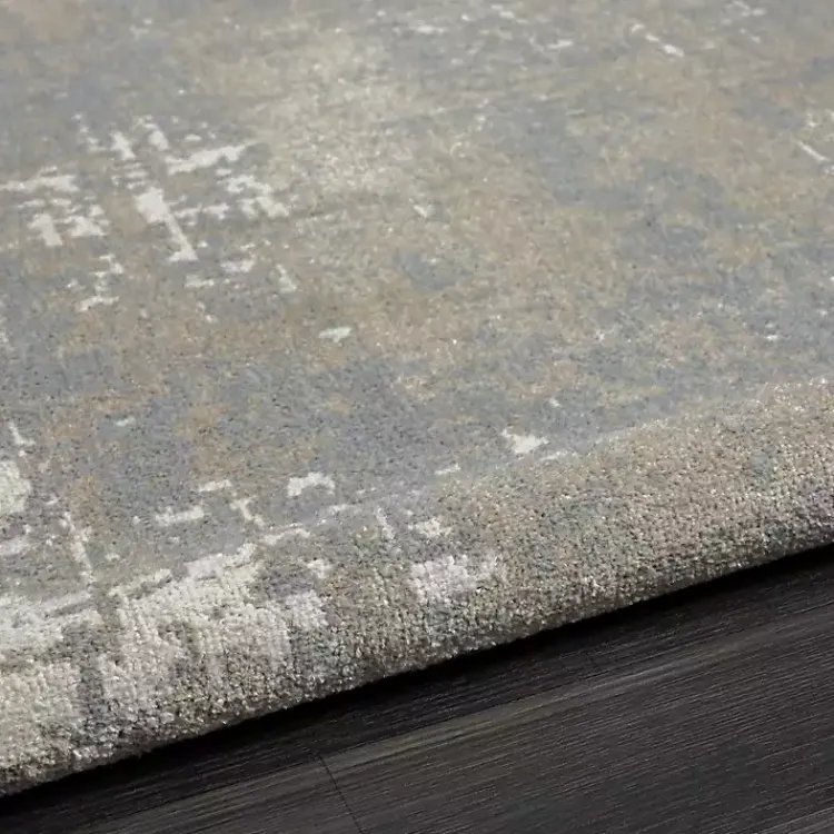 Kirklands Home Distressed Washable Area Rug, 5x7 Gray Online