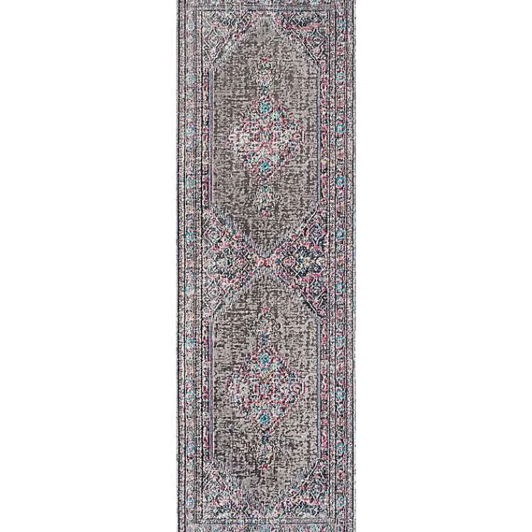 Kirklands Home Gray Dortha Runner Discount