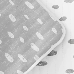 Kirklands Home Gray Dotted Reversible 3-pc. Queen Quilt Set Sale