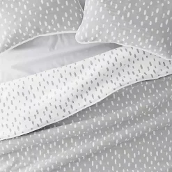 Kirklands Home Gray Dotted Reversible 3-pc. King Quilt Set Discount