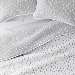 Kirklands Home Gray Dotted Reversible 3-pc. King Quilt Set Discount