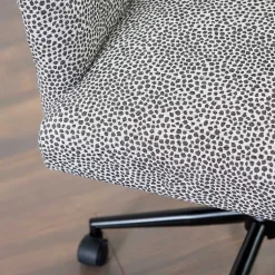 Kirklands Home Dotty Office Chair Gray Outlet