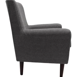 Kirklands Home Ellen Rolled Arms Accent Chair Gray