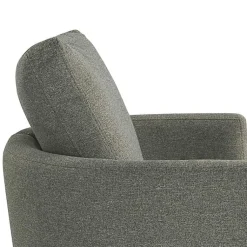 Kirklands Home Elmhurst Swivel Accent Chair Gray Clearance
