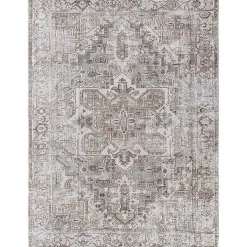 Kirklands Home Faded Embrace Washable Area Rug, 7x10 Gray Sale