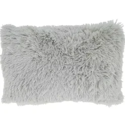 Pillows>Kirklands Home Faux Fur Lumbar Pillow Gray