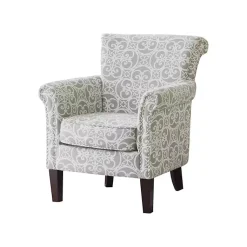 Kirklands Home Fretwork Accent Club Chair Gray Discount