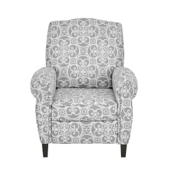 Kirklands Home Fretwork Orville Recliner Gray