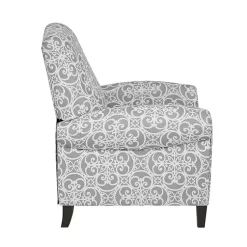 Kirklands Home Fretwork Orville Recliner Gray