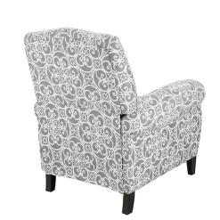Kirklands Home Fretwork Orville Recliner Gray