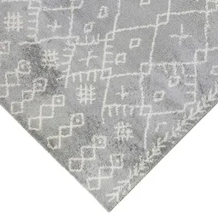 Kirklands Home Geometric Area Rug, 5x8 Gray Online