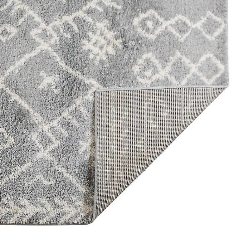 Kirklands Home Geometric Area Rug, 8x10 Gray