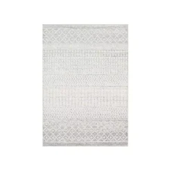 Kirklands Home Gray Global Pattern Area Rug, 5x7 Sale