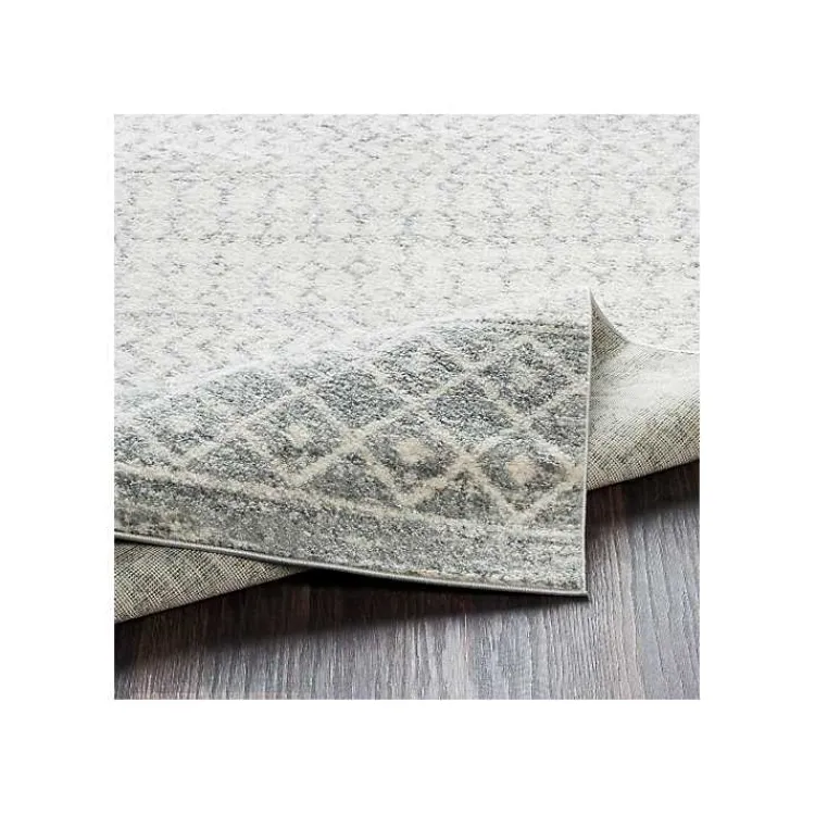 Kirklands Home Gray Global Pattern Area Rug, 7x10 Discount