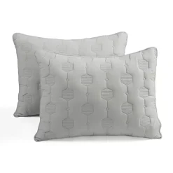 Kirklands Home Hexagon Honeycomb 3-pc. Cali King Quilt Set Gray Hot
