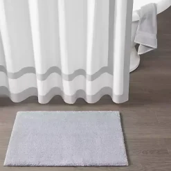 Kirklands Home High Pile Marshmallow Bath Mat, 30 in. Gray New