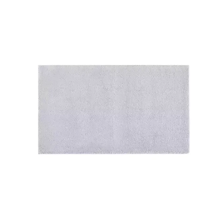 Kirklands Home High Pile Marshmallow Bath Mat, 40 in. Gray Best