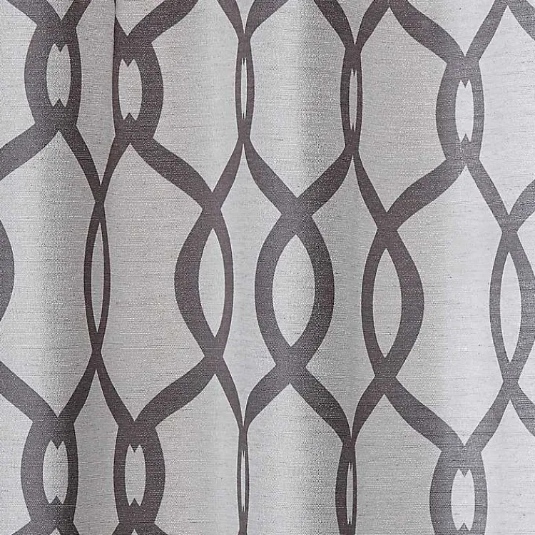 Kirklands Home Kenzie Curtain Panel Set, 108 in. Gray Discount