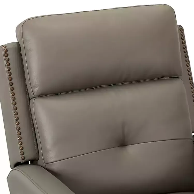 Kirklands Home Leather Swivel Rocker Recliner Gray Sale