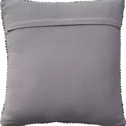 Christmas Pillows>Kirklands Home Looped Snowflake Pillow Gray