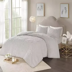 Kirklands Home Medallion Full/Queen 3-pc. Comforter Set Gray Outlet