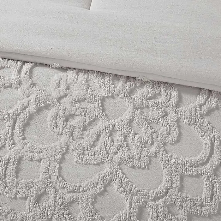 Kirklands Home Medallion Full/Queen 3-pc. Comforter Set Gray Outlet
