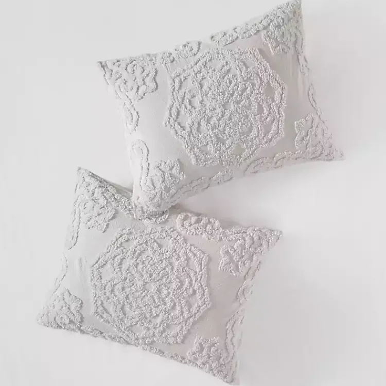 Kirklands Home Medallion Full/Queen 3-pc. Comforter Set Gray Outlet