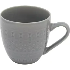 Kirklands Home Medallion 16-pc. Ceramic Dinnerware Set Gray Best