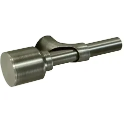Kirklands Home Gray Metal Blackout Finial Curtain Rod, 36 in.