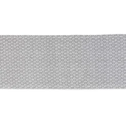 Kirklands Home Mini Diamond Fringe End Table Runner, 108 in. Gray Hot