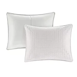 Kirklands Home Nash 3-pc. Reversible King Coverlet Set Gray New