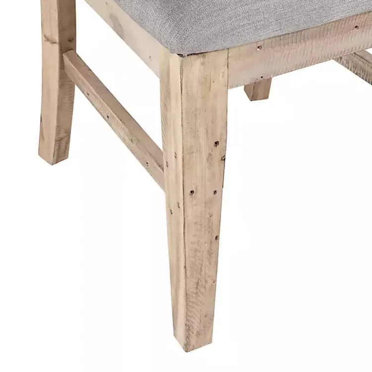 Kirklands Home Gray Natural Wooden Sonoma Dining Chairs, Set of 2 Tan Hot