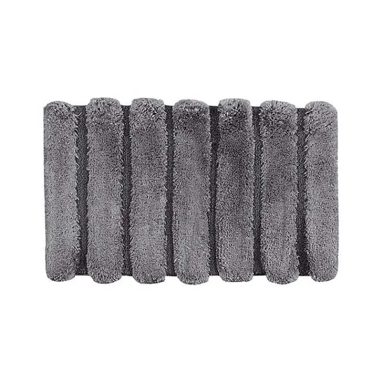 Kirklands Home Pearl Tufted Bath Mat, 34 in. Gray Sale