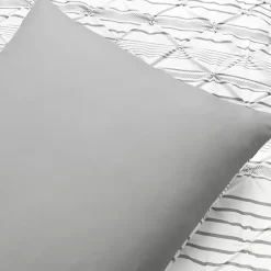 Kirklands Home Gray Pintuck Stripe Full/Queen 5-pc. Comforter Set Online