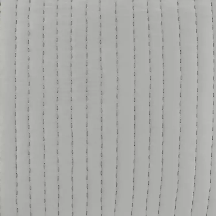 Kirklands Home Quilted Euro Sham Gray Hot