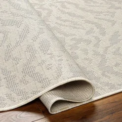 Kirklands Home Gray Ravello Outdoor Rug, 6x9 Outlet
