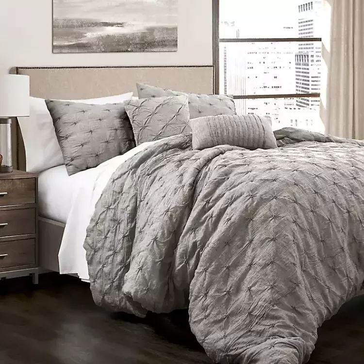 Kirklands Home Ravello 5-pc. King Comforter Set Gray Outlet