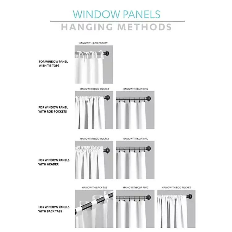 Kirklands Home Ravello Pintuck Curtain Panel, 84 in. Gray Clearance