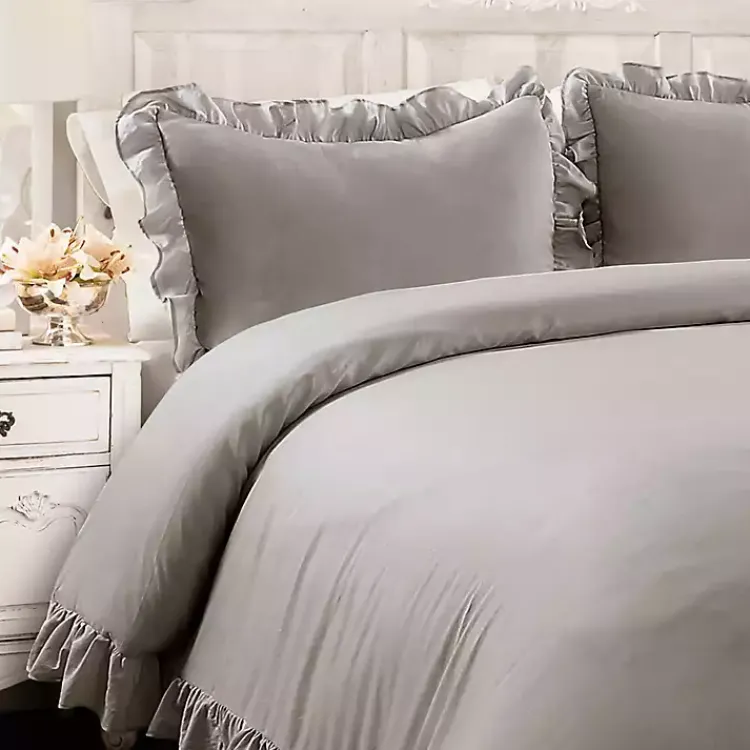 Kirklands Home Riley 3-pc. King Comforter Set Gray Hot