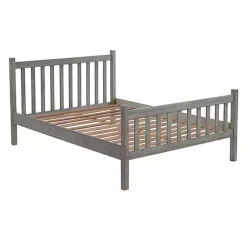 Kirklands Home Rustic Spindleback Full Bed Frame Gray Clearance