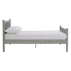 Kirklands Home Rustic Spindleback Full Bed Frame Gray Clearance