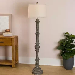 Kirklands Home Savannah Floor Lamp Gray Hot